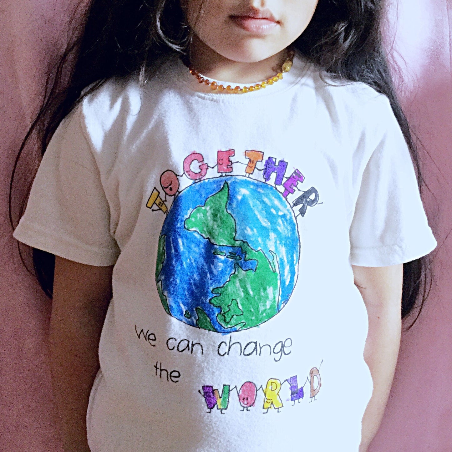 Kid's "Together We Can Change the World" T-Shirt